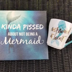 🧜‍♀️ Mermaid Mug + Art